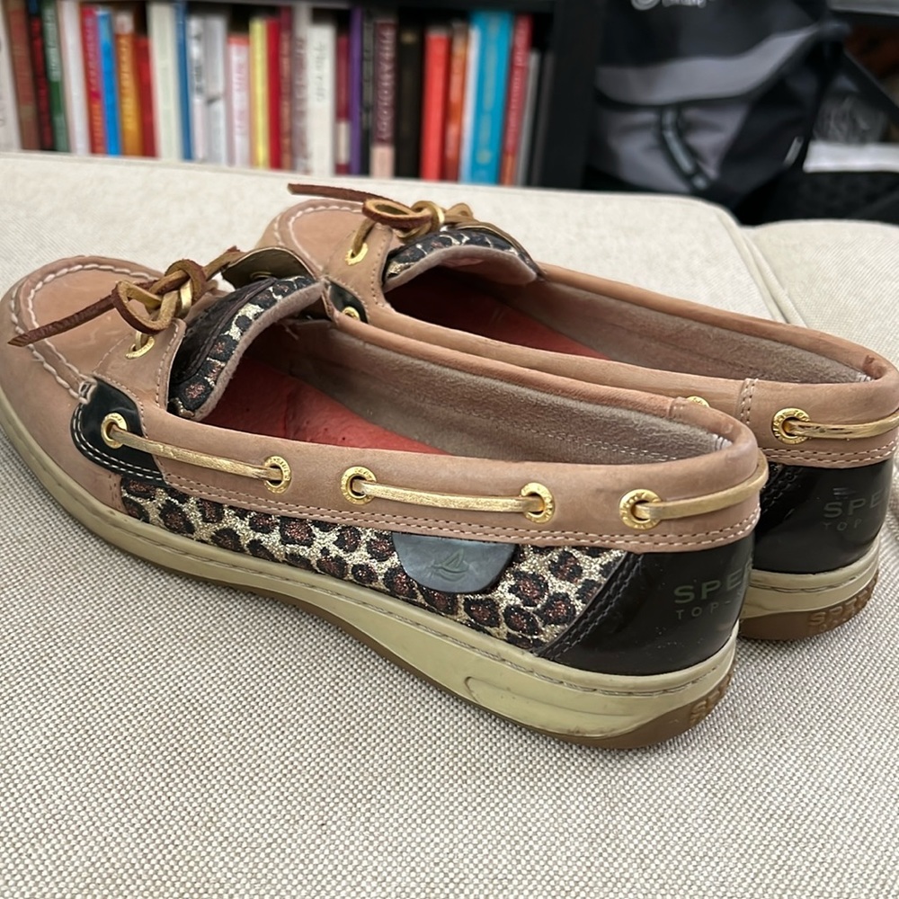 Sparkly Leopard Sperry’s